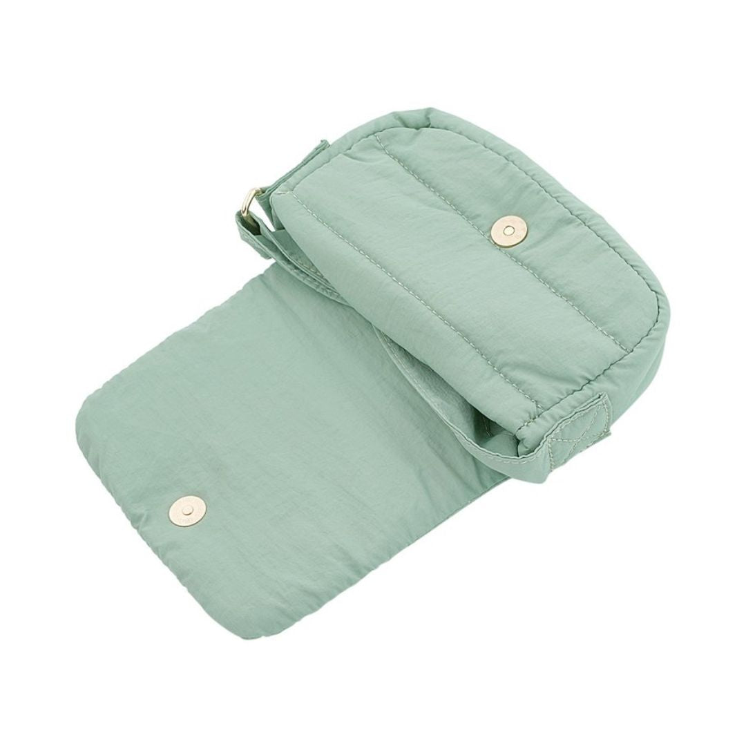 Damen Tasche 'Puffer Bag' silber