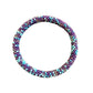Nepalesisches Damen Armband lila/blau