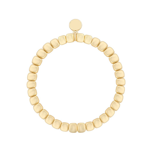 Damen Armband  'Squares' gold