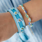 Damen Stoffarmband mit Blumen