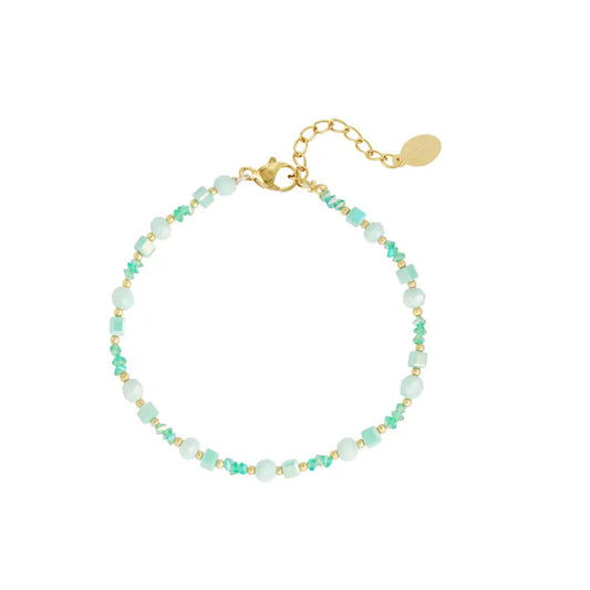 Damen Armband "Summer Vibes" grün