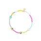 Armband mit Glasperlen und Smiley Var2