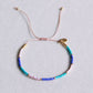 Miyuki-Armband Lila/Mint/Lila