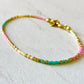 Damen Armband 'Miyuki Perlen' summer
