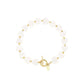 Damen Armband 'Hearts' gold/seashells