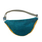 Damen Hipbag 'Patchwork Unique' gelb/blau/türkis