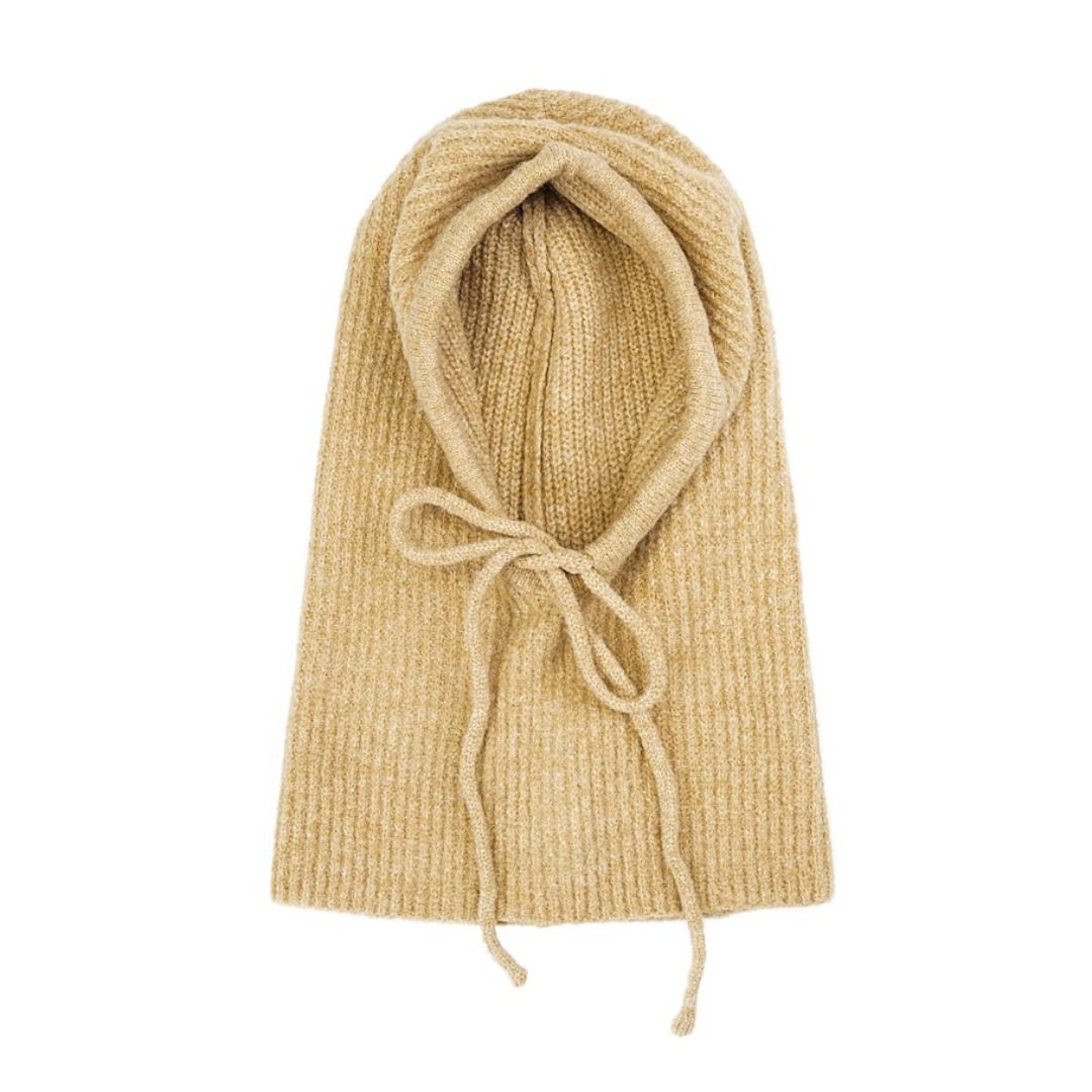 Damen Balaclava 'Basic' beige