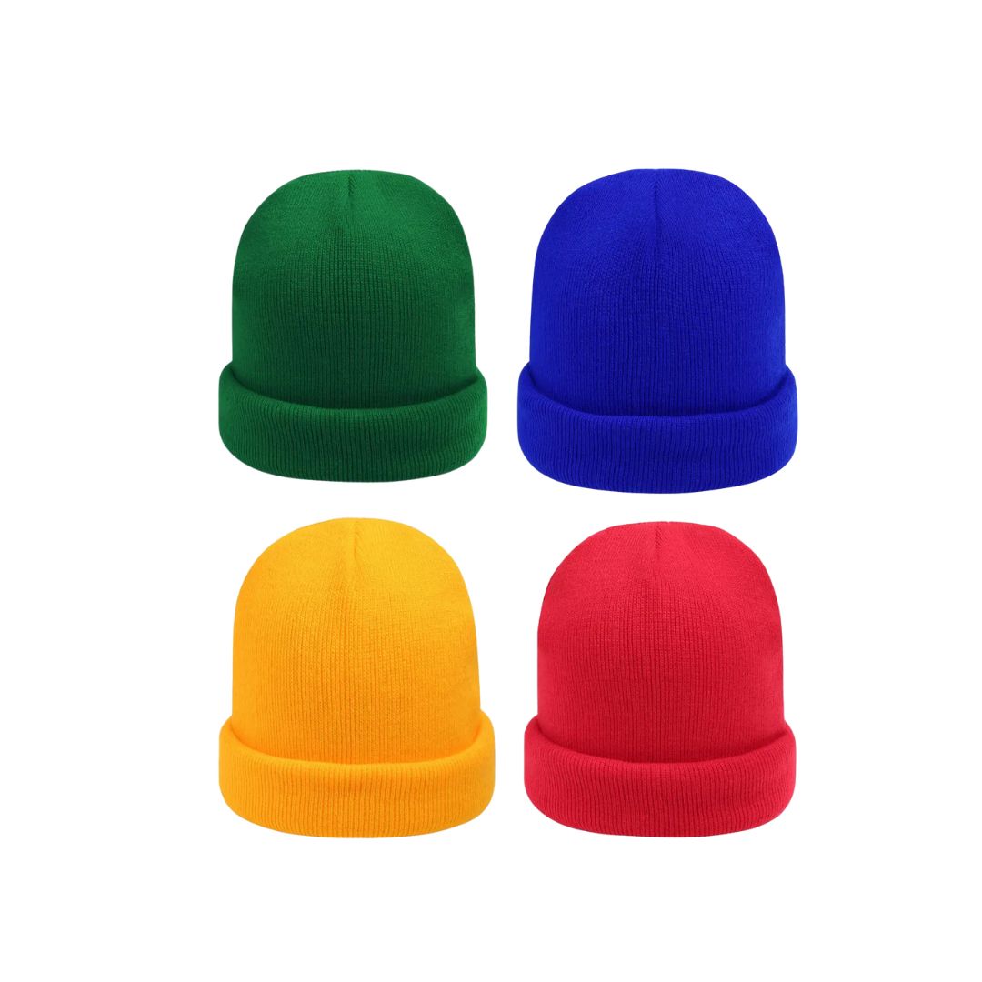 Unisex Beanie Regenbogenfarben