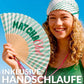 Damen Handfächer „Matcha Club“
