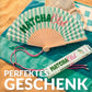 Damen Handfächer „Matcha Club“