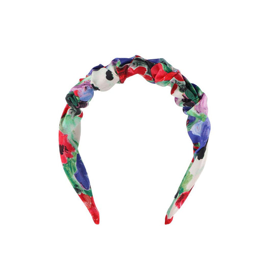 Damen Haarband 'Flowers' mehrfarbig