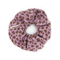 Mini Haargummi mit Leopardenmuster lila