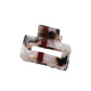 Damen Haarklammer Mini mit Streifen leo/bordeaux