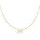 Damen Halskette 'Cycle Chic' gold