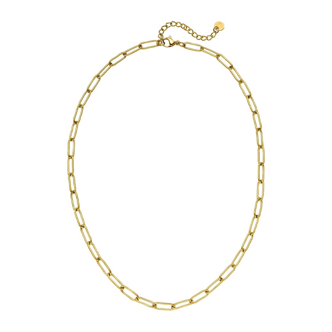 Damen Gliederkette gold