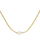Damen Halskette 'Perle' gold