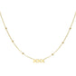 Damen Halskette gold 'XXX'
