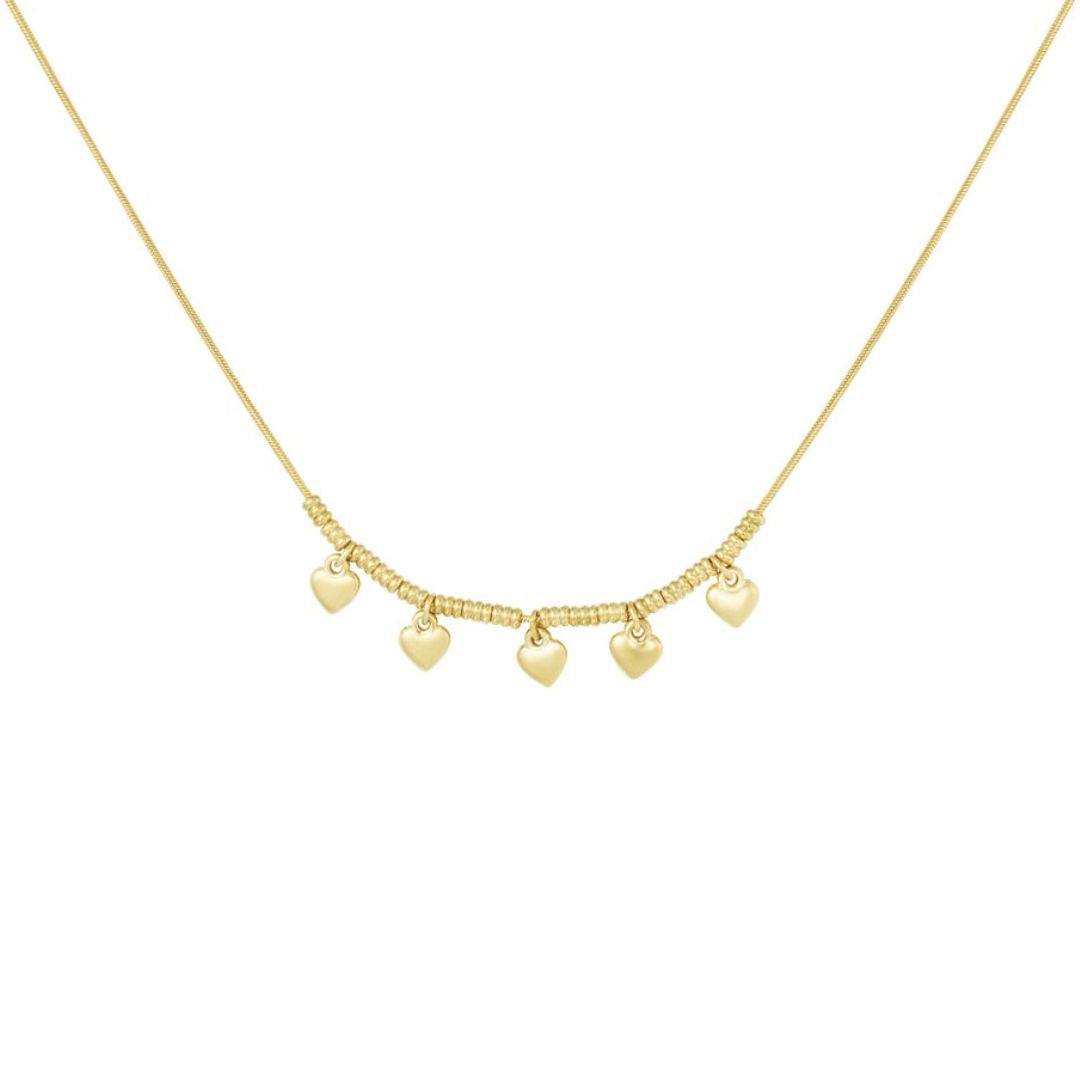 Damen Halskette 'Love' gold