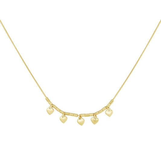 Damen Halskette 'Love' gold