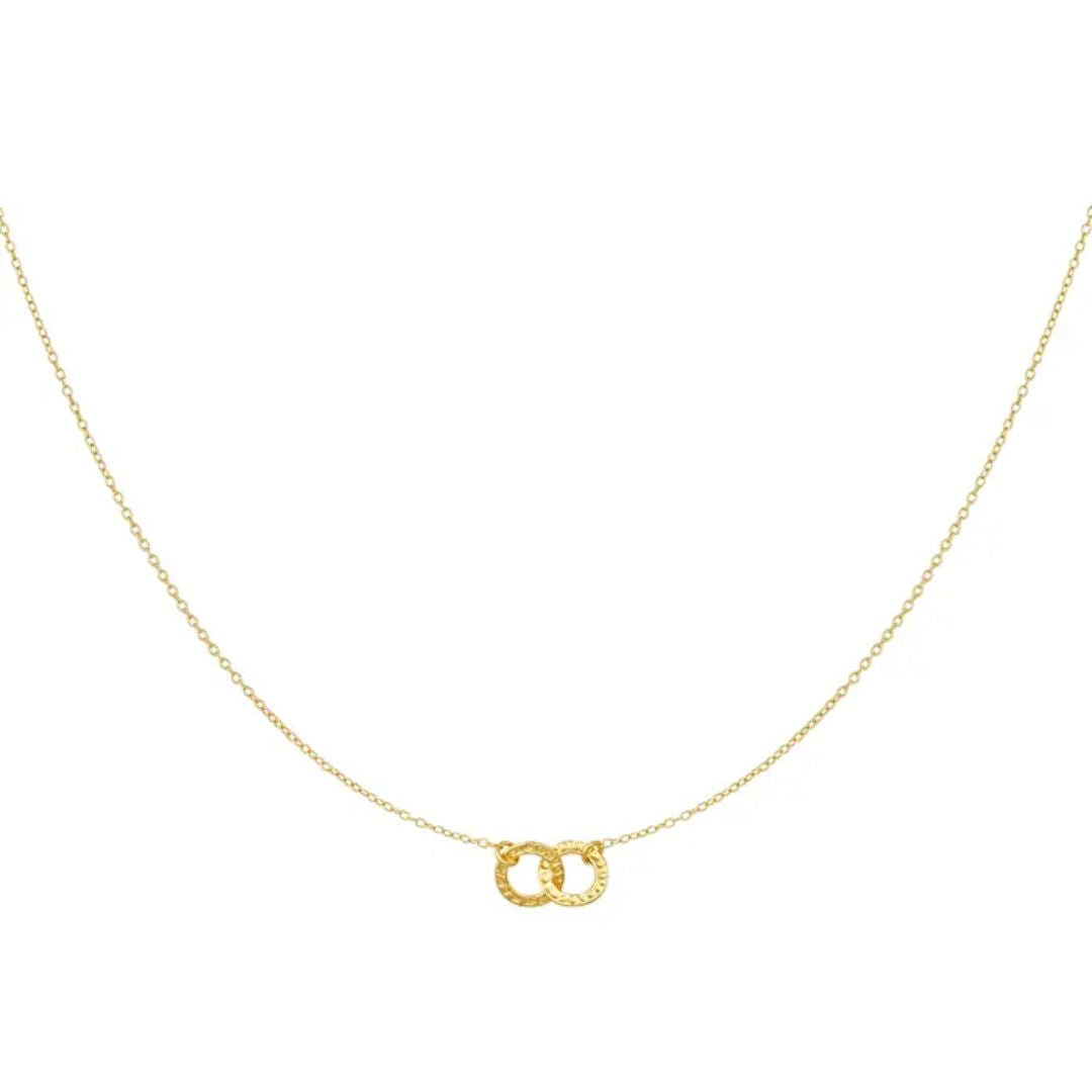 Damen Halskette 'Connection' gold Sterling