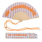 Damen Fächer 'Airconditioning' lila/orange