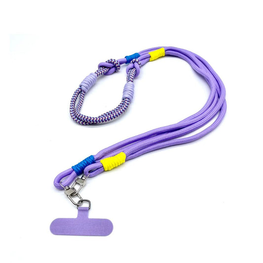 Handykette lang lila