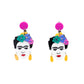 Damen Ohrringe 'Frida' multicolor