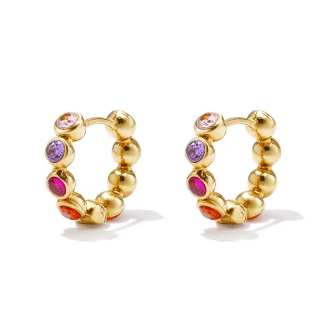 Damen Ohrringe 'Circle Simple Daily Hoops'