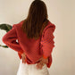 Damen Pullover 'Laura' orange