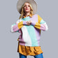 Damen Pullover 'Stripes' gestreift pastell