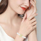 Elastischer Damen Ring  gold 'Plates'