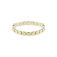 Elastischer Damen Ring  gold 'Plates'