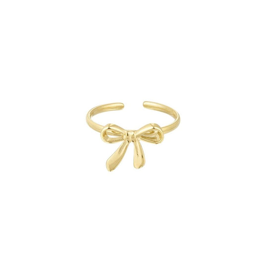 Damen Ring 'Schleife' gold