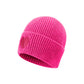 Damen Strickmütze mit Herzdetail rose/red