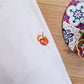 Besticktes Damen-T-Shirt 'Spritz' weiß