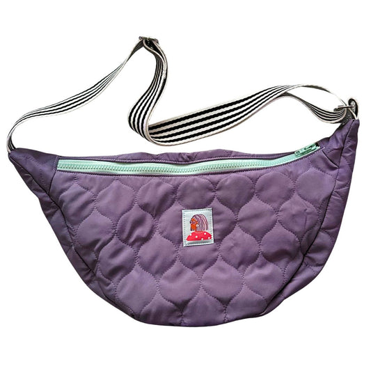 Damen Tasche Moonbag 'Puffy She' flieder