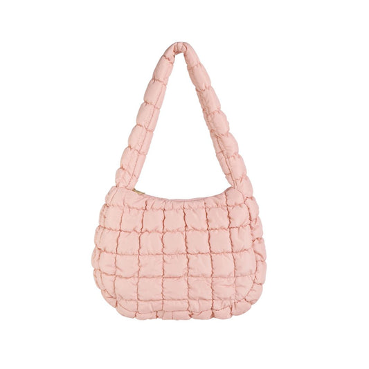 Umhängetasche unifarben 'Padded Bag' apricot