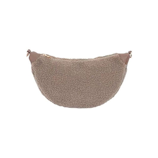 Damen Tasche 'Fluffy Teddy Bag camel'