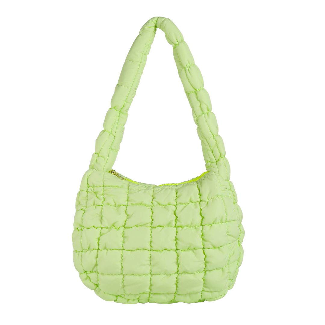 Umhängetasche unifarben 'Padded Bag' grün