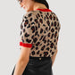 Stylisches Pullovershirt mit Pantherprint