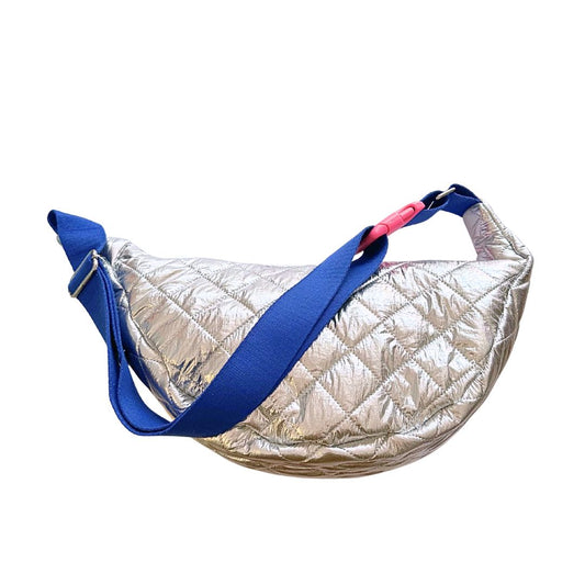 Look & Laune | Damen Moonbag silber