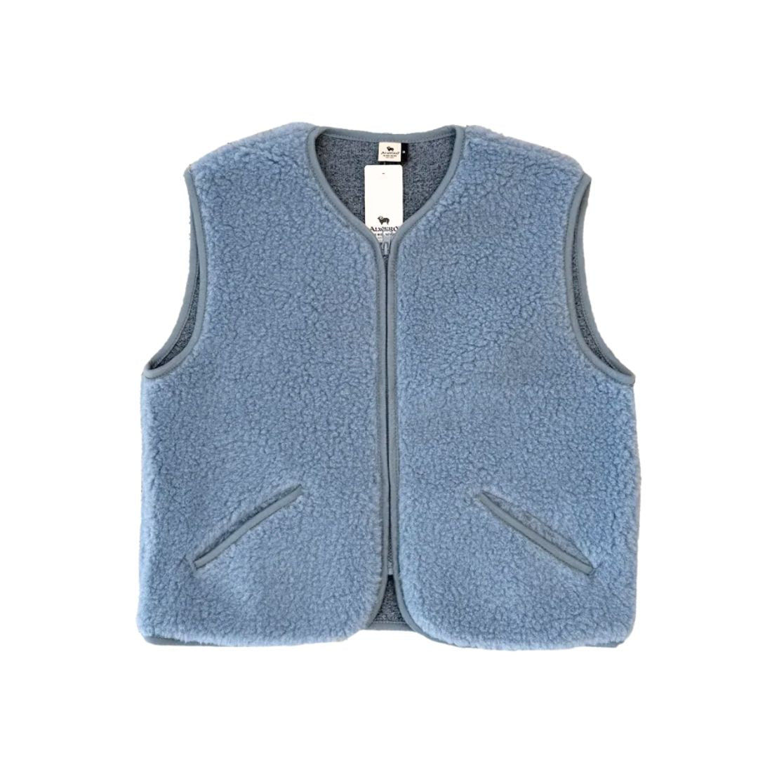 Damen Weste 'POS' icy blue ultra light