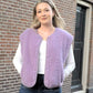 Damen Weste aus Merinowolle 'Nova Lila'