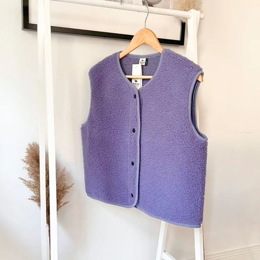Damen Weste 'TYB' amethyst