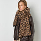 Damen Winter Schal 'Casual' Leopard Print