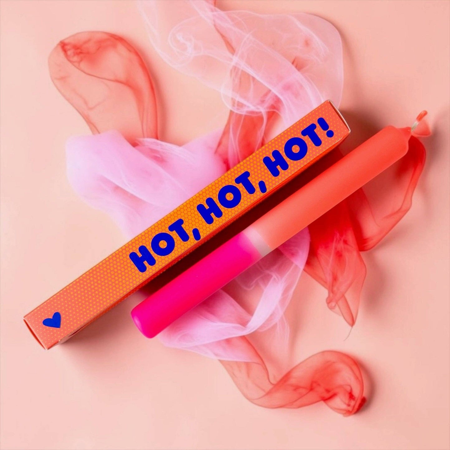 Statement Kerze 'HOT, HOT, HOT'