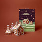 Minikarte Weihnachten 'Lebkuchenhaus' 2in1 Karte & Geschenk in einem