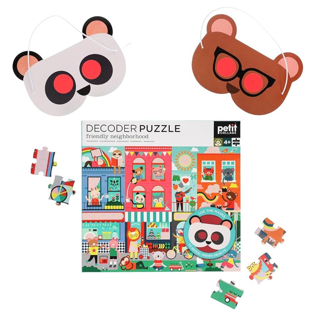 100-Piece Decoder Puzzle 'Friendly Neighborhood'