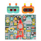 100-Teile Decoder Puzzle 'Robot Factory'