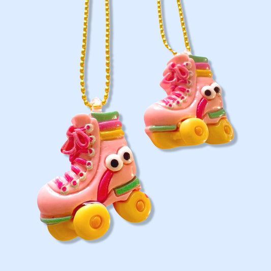 Deluxe Halskette 'Rollschuh'